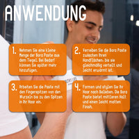 HEALTHY LIFE VIENNA Bora Paste 50ml - Matte Stylingpaste für texturierte, natürliche Looks - HauptSacheShop