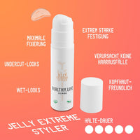 HEALTHY LIFE VIENNA Jelly Extreme Styler 100ml - Reflektierendes Haargel für extra starke Festigung - HauptSacheShop