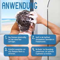 HEALTHY.LIFE VIENNA Active Refresh Shampoo 200ml mit Koffein & Grünem Tee - HauptSacheShop