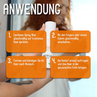 HEALTHY.LIFE VIENNA Caribbean Spray Wax 150ml - Sprühwachs für definierte Locken – leichter Halt - HauptSacheShop