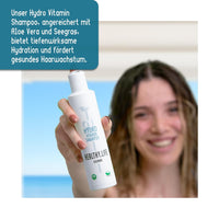 HEALTHY.LIFE VIENNA Hydro Vitamin Shampoo 200ml mit Aloe Vera & Seegras - HauptSacheShop