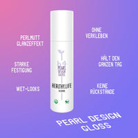 HEALTHY.LIFE VIENNA PEARL Design Gloss Haargel 100ml - Modellier - Gel mit reflektierendem Perlmutt - Effekt - HauptSacheShop