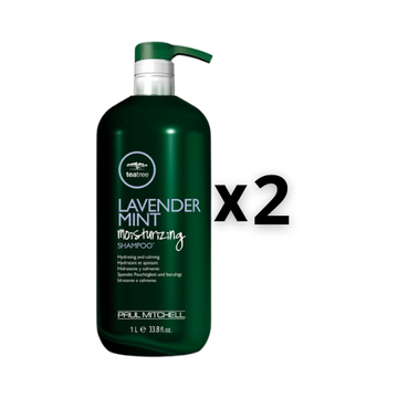 Paul Mitchell Set 2x Tea Tree Lavender Mint Moisturizing Shampoo 1000ml