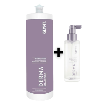 Glynt Set Derma Shampoo 1000ml + Derma Tonic 100ml