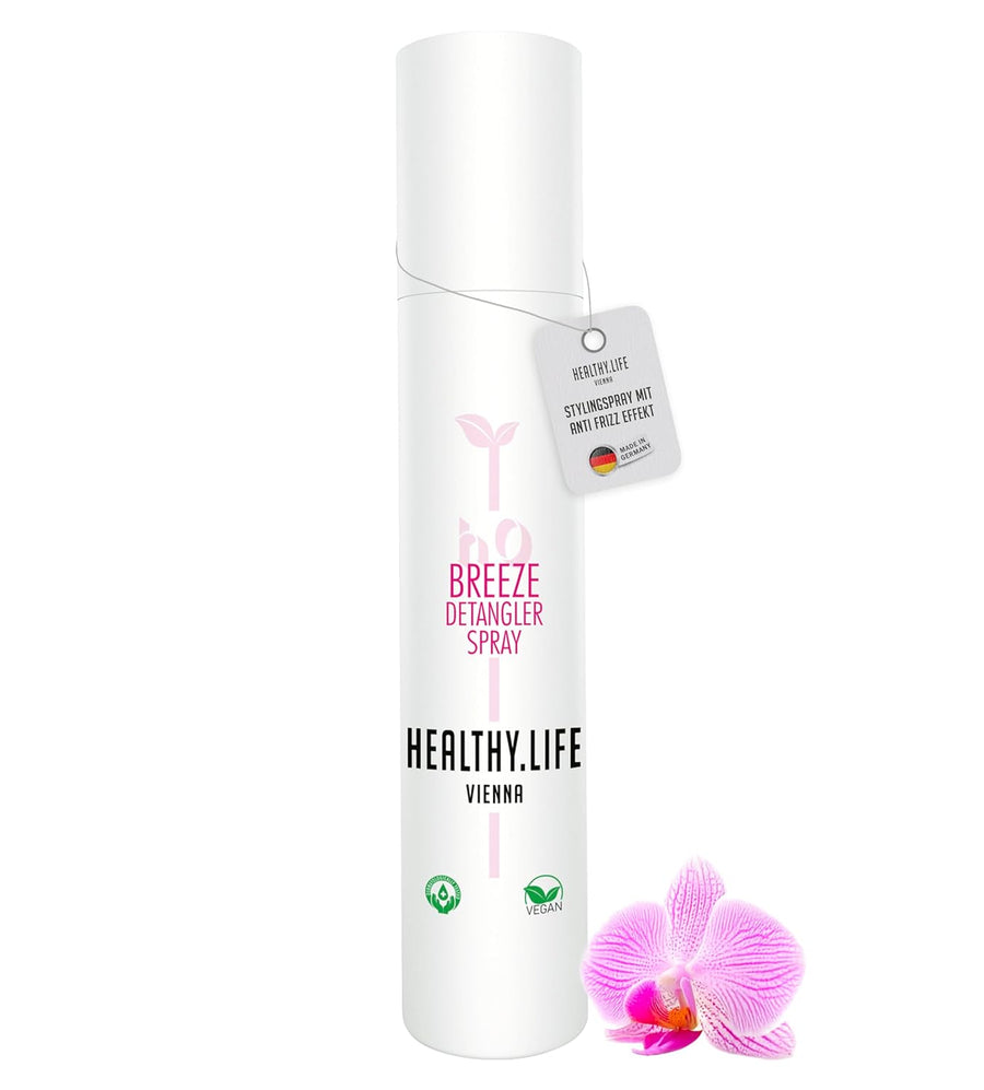 HEALTHY.LIFE VIENNA Breeze Detangler Spray 200ml - Anti-Frizz Spray for Easy Combing