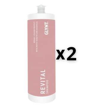 Glynt Set 2x Revital Shampoo 1000ml