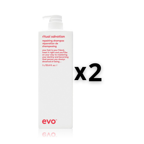 Evo Set 2x Ritual Salvation Repairing Shampoo 1000ml