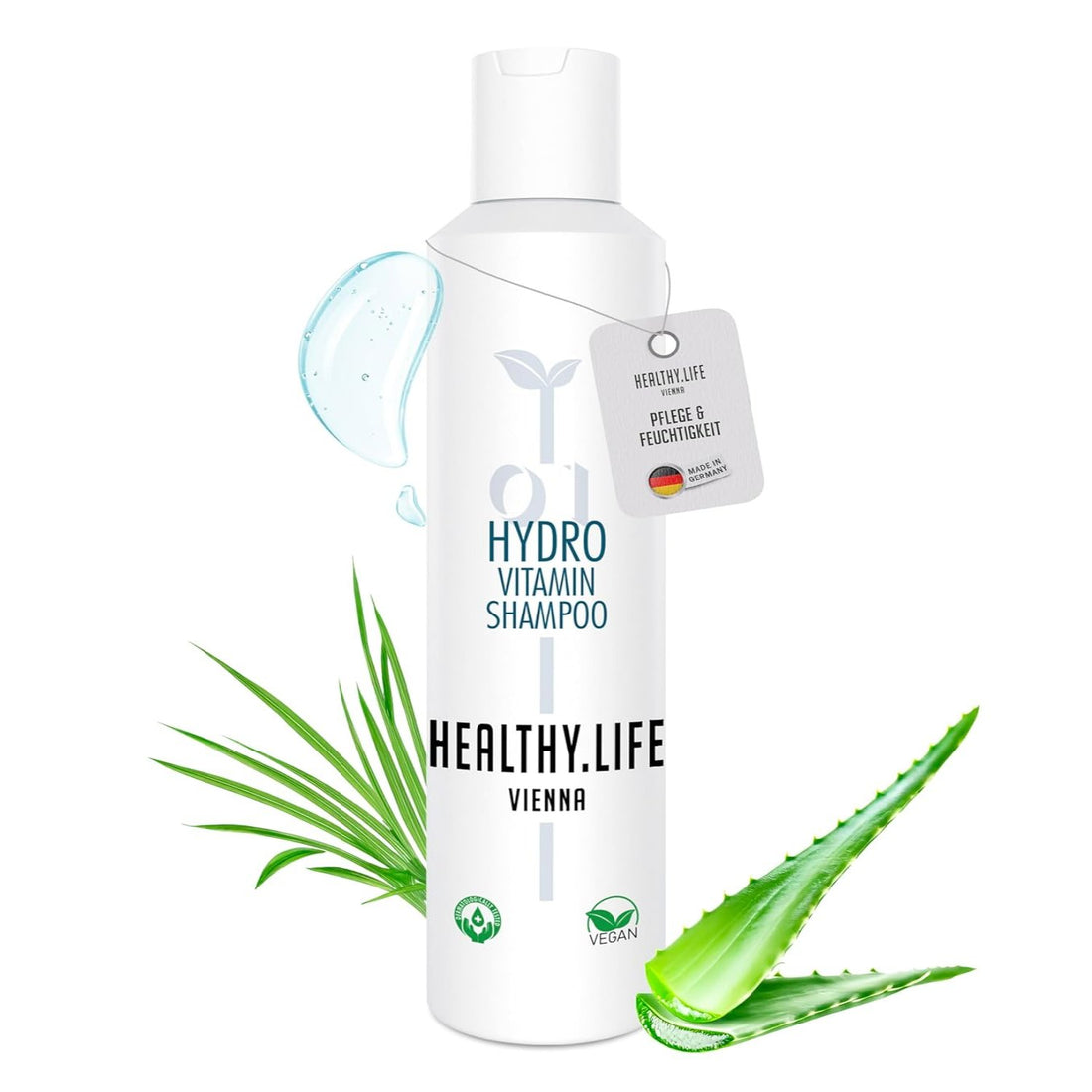 HEALTHY.LIFE VIENNA Hydro Vitamin Shampoo 200ml mit Aloe Vera & Seegras