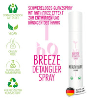 HEALTHY.LIFE VIENNA Breeze Detangler Spray 200ml - Anti-Frizz Spray for Easy Combing