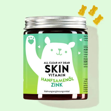 All Clear My Dear Skin Vitamins mit Hanföl & Zink Bears