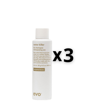 Evo Set 3x Water Killer Brunette Dry Shampoo