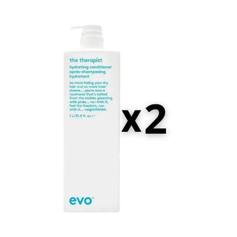 Evo Set 2x The Therapist Hydrating Conditioner 1000ml