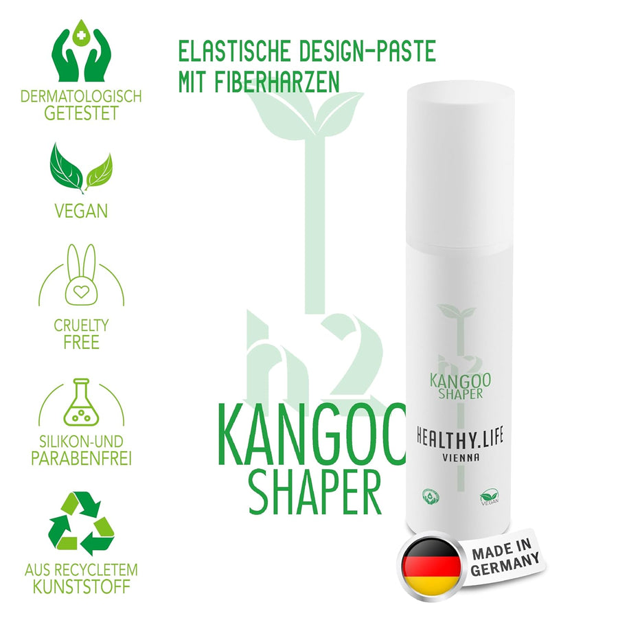 HEALTHY LIFE VIENNA Kangoo Shaper 100ml - Designpaste für variablen Halt und seidigen Glanz - HauptSacheShop