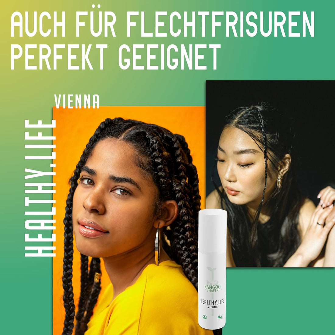 HEALTHY LIFE VIENNA Kangoo Shaper 100ml - Designpaste für variablen Halt und seidigen Glanz - HauptSacheShop