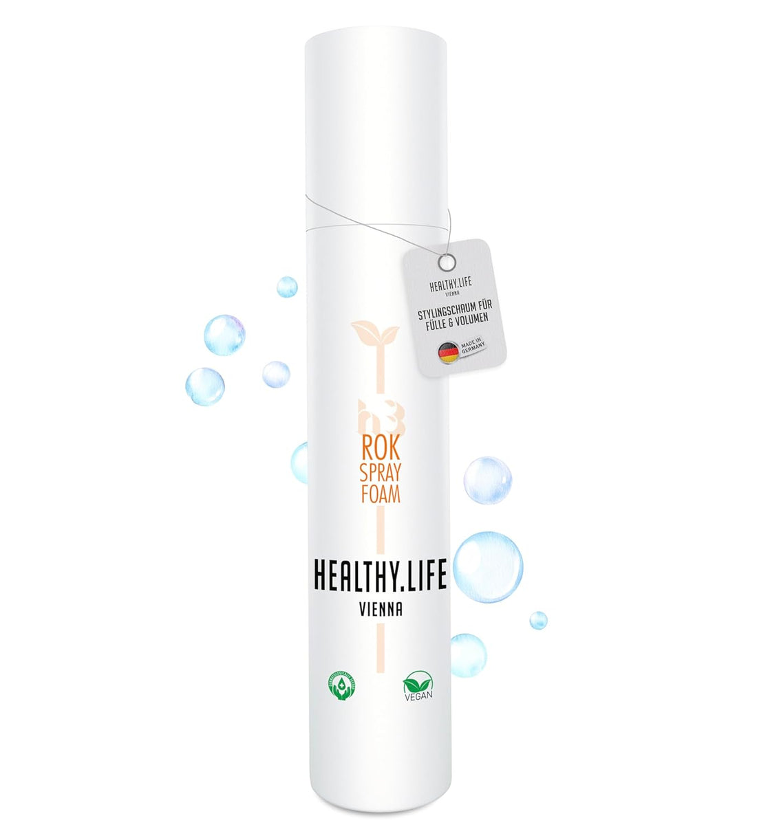 HEALTHY LIFE VIENNA Rok Spray Foam 200ml Lust Root Volume - Schaumfestiger - HauptSacheShop