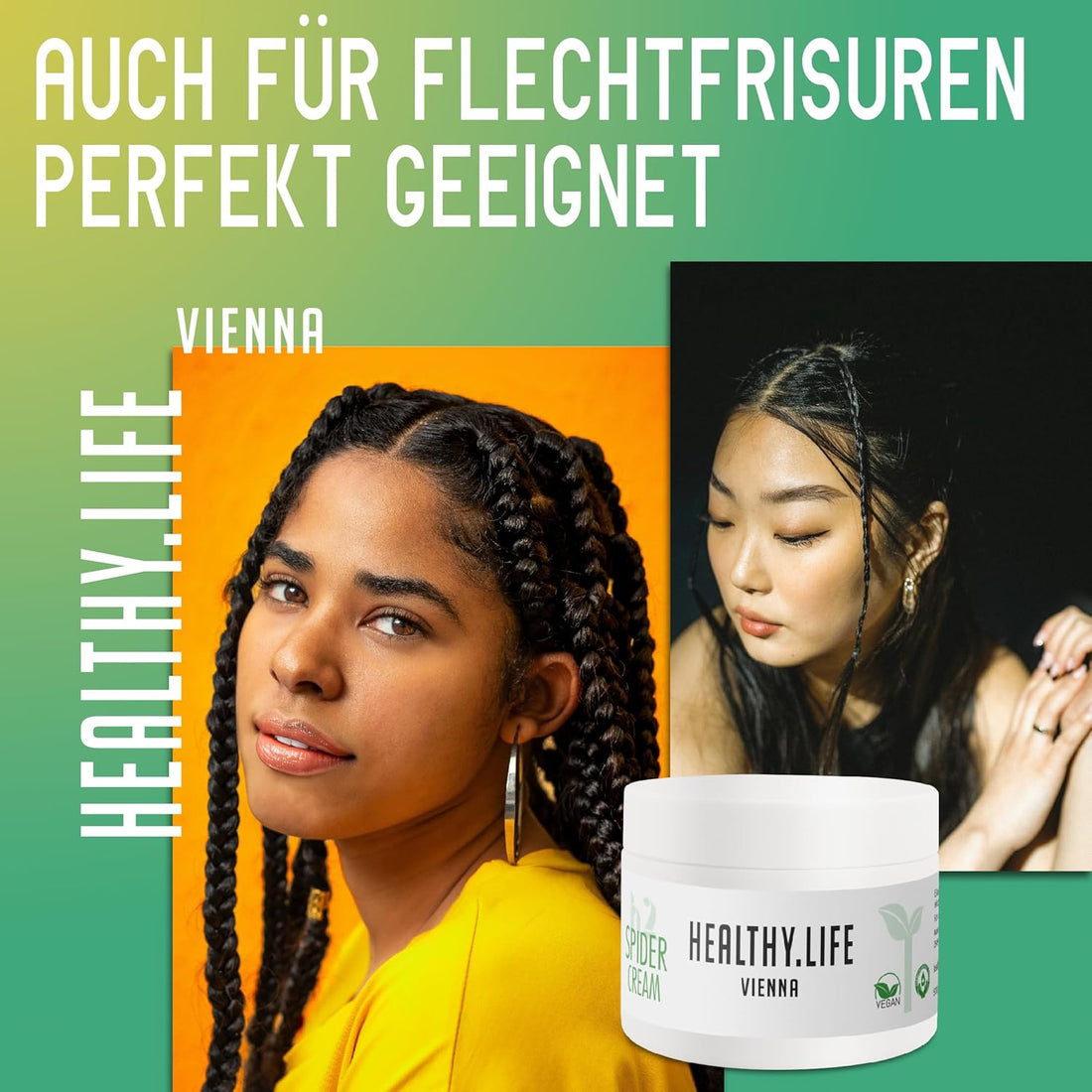 HEALTHY LIFE VIENNA Spider Cream 50ml - Elastische Formcreme – mittlerer Halt - HauptSacheShop