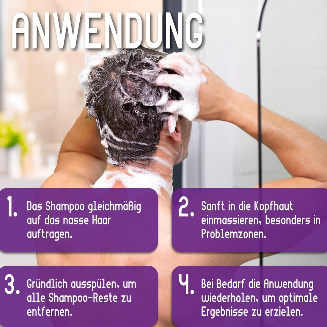 HEALTHY.LIFE VIENNA Derma Regulate Shampoo 200ml mit Zink & Salicylsäure - Anti Schuppenshampoo für juckende Kopfhaut - HauptSacheShop