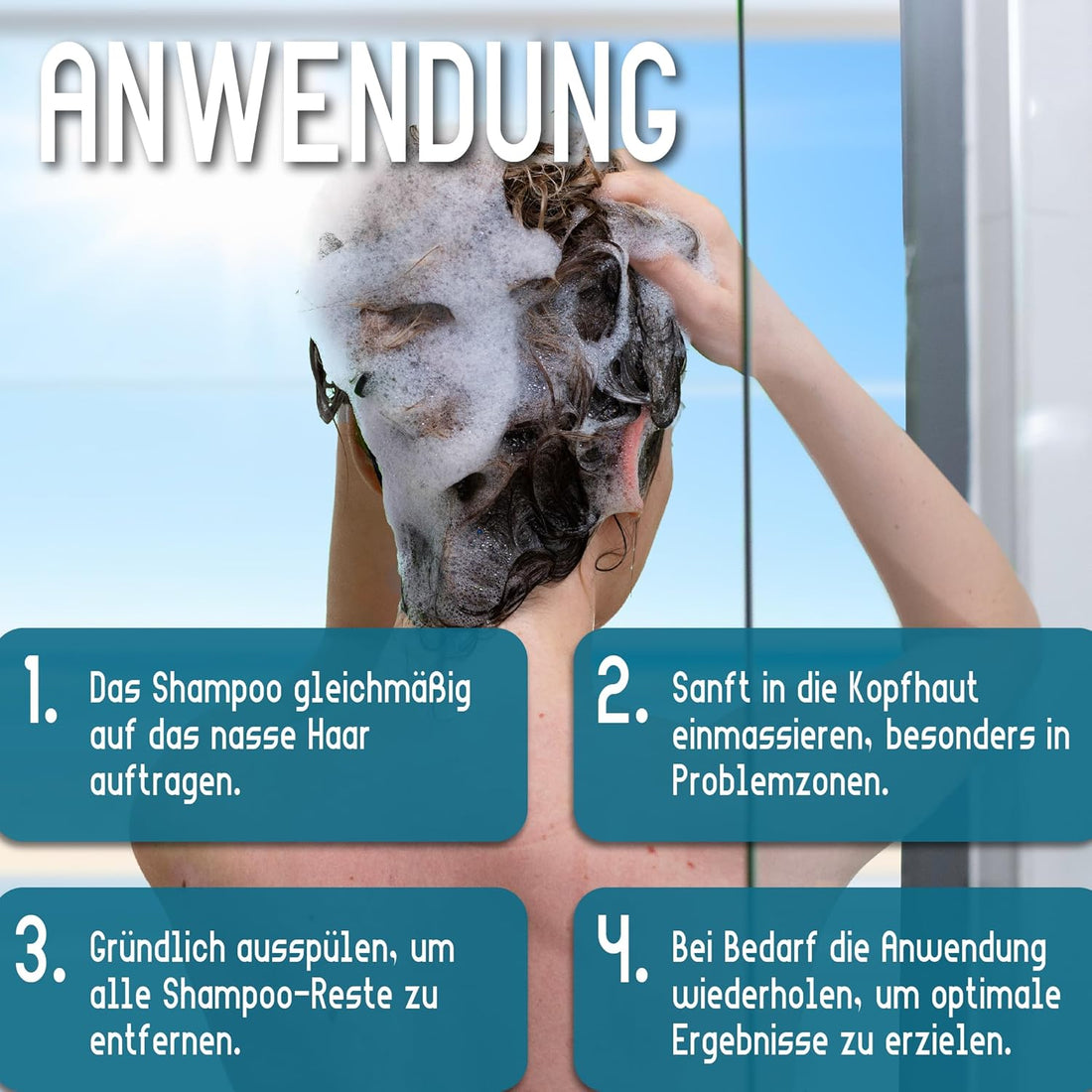 HEALTHY.LIFE VIENNA Hydro Vitamin Shampoo 200ml mit Aloe Vera & Seegras - HauptSacheShop