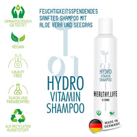 HEALTHY.LIFE VIENNA Hydro Vitamin Shampoo 200ml mit Aloe Vera & Seegras - HauptSacheShop