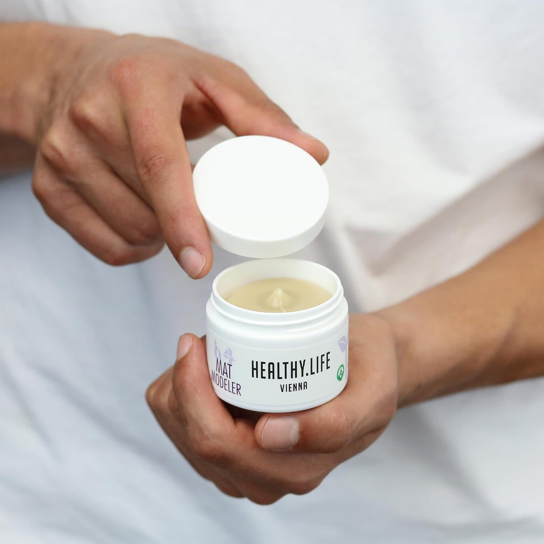 HEALTHY.LIFE VIENNA Mat Modeler 50ml - Haarwachs für mehr Volumen Matt - Effekt - HauptSacheShop