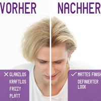 HEALTHY.LIFE VIENNA Mat Modeler 50ml - Haarwachs für mehr Volumen Matt - Effekt - HauptSacheShop