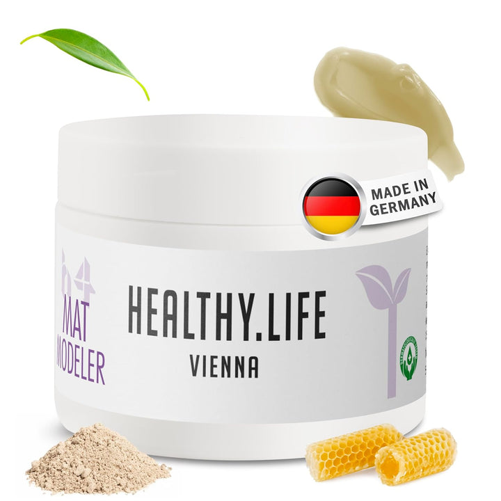 HEALTHY.LIFE VIENNA Mat Modeler 50ml - Haarwachs für mehr Volumen Matt - Effekt - HauptSacheShop