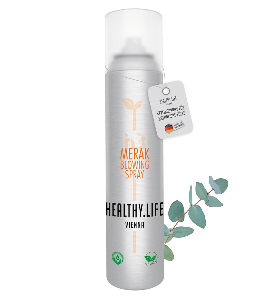 HEALTHY.LIFE VIENNA Merak Blowing Spray 300ml - Hairspray for Natural, Bouncy Hold - HauptSacheShop