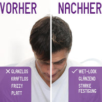 HEALTHY.LIFE VIENNA PEARL Design Gloss Haargel 100ml - Modellier - Gel mit reflektierendem Perlmutt - Effekt - HauptSacheShop