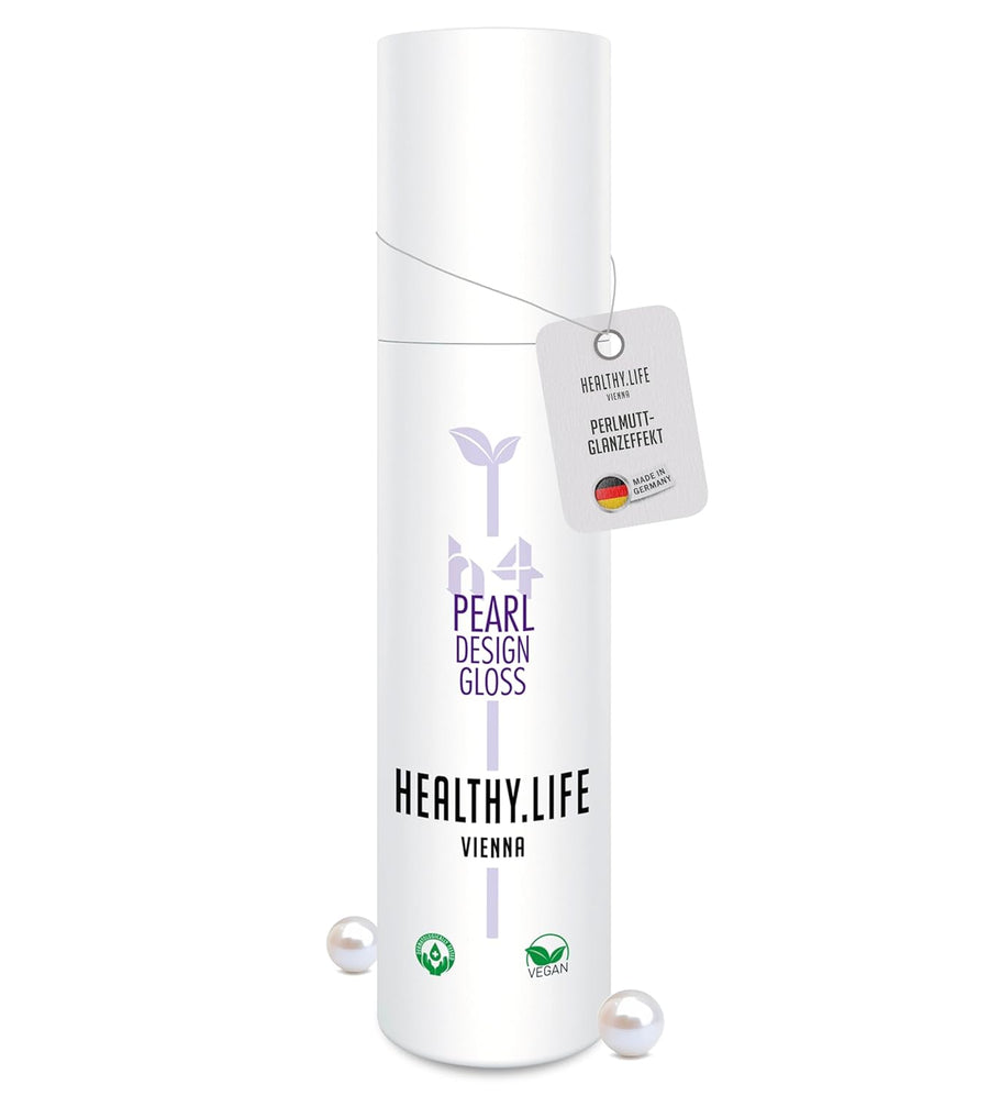 HEALTHY.LIFE VIENNA PEARL Design Gloss Haargel 100ml - Modellier - Gel mit reflektierendem Perlmutt - Effekt - HauptSacheShop
