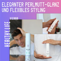 HEALTHY.LIFE VIENNA PEARL Design Gloss Haargel 100ml - Modellier - Gel mit reflektierendem Perlmutt - Effekt - HauptSacheShop