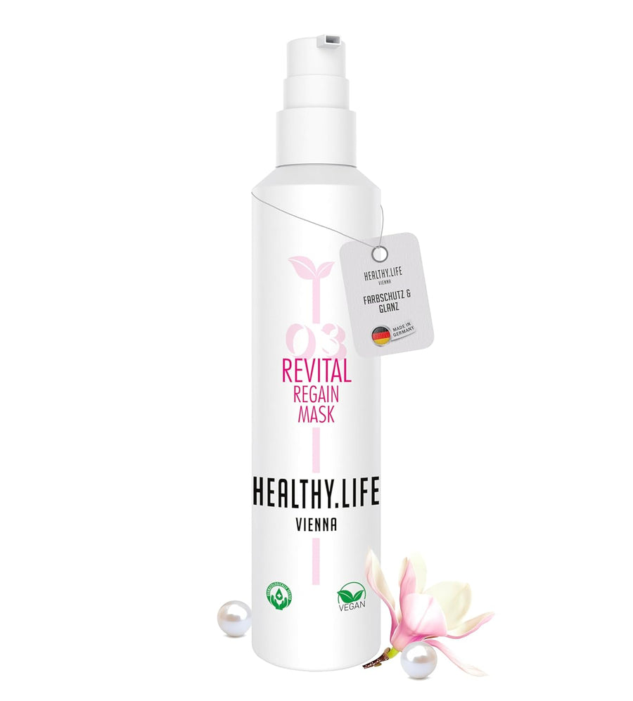 HEALTHY.LIFE VIENNA Revital Regain Mask 200ml - Pflege und Schutz für Coloriertes Haar - HauptSacheShop
