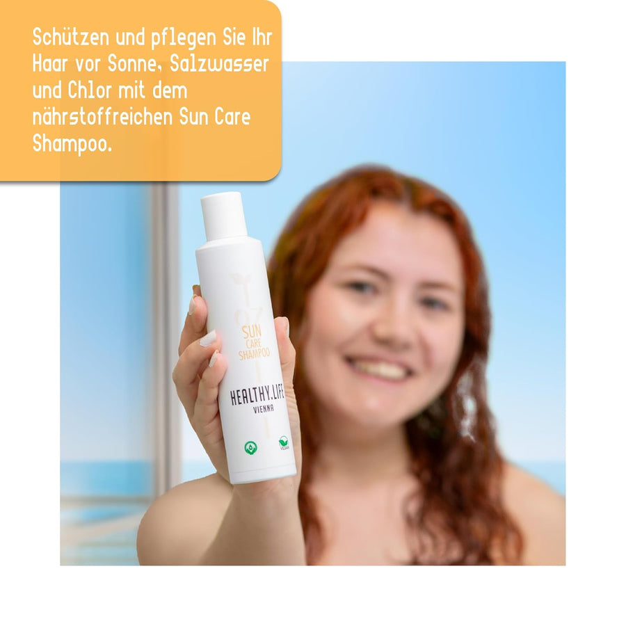 HEALTHY.LIFE VIENNA Sun Care Shampoo 200ml mit Panthenol & Agave - HauptSacheShop