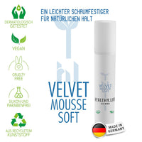 HEALTHY.LIFE VIENNA Velvet Mousse Strong 200ml Volumen Schaumfestiger - HauptSacheShop