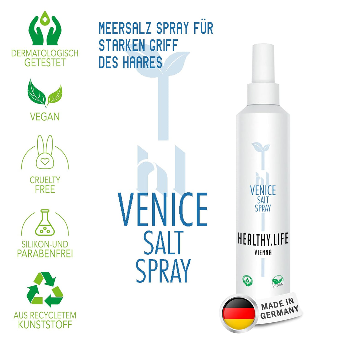 HEALTHY.LIFE VIENNA Venice Sea Salt Spray 200ml - HauptSacheShop
