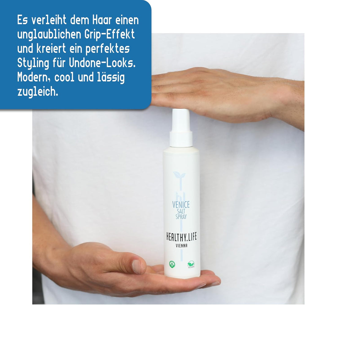 HEALTHY.LIFE VIENNA Venice Sea Salt Spray 200ml - HauptSacheShop