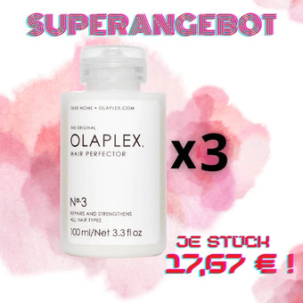 Coffret OLAPLEX® Original 3x N° 3 HAIR PERFECTOR