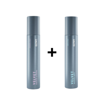 Glynt Set Velvet Mousse Strong 200ml + Velvet Mousse Soft 200ml