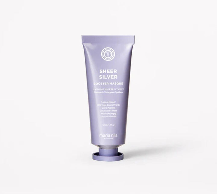 Maria Nila Sheer Silver Booster Masque 50 ml - HauptSacheShop